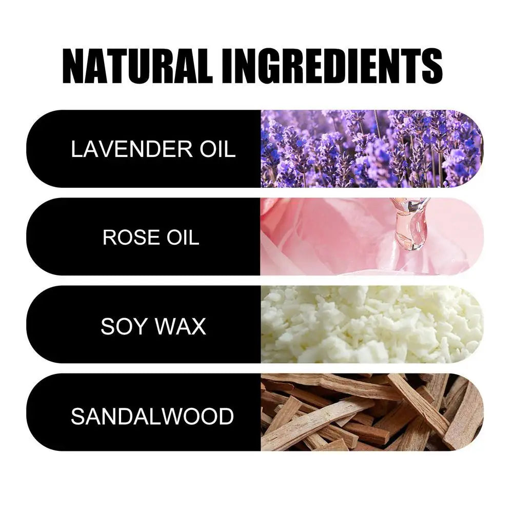 Aroma Candles Small Long Lasting Strong Fragrance Scented Candles Portable Aroma Candles For Home Decorations Natural Extract