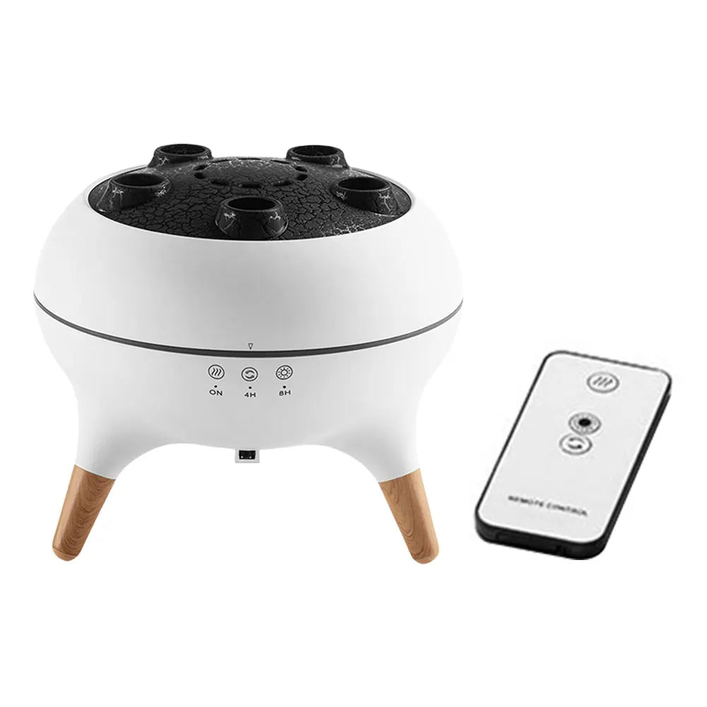 Dynamic Jellyfish Air Humidifier Remote Control Desktop Air Humidifier 7 Colorful Simulation Mushroom Essential Oil Diffuser