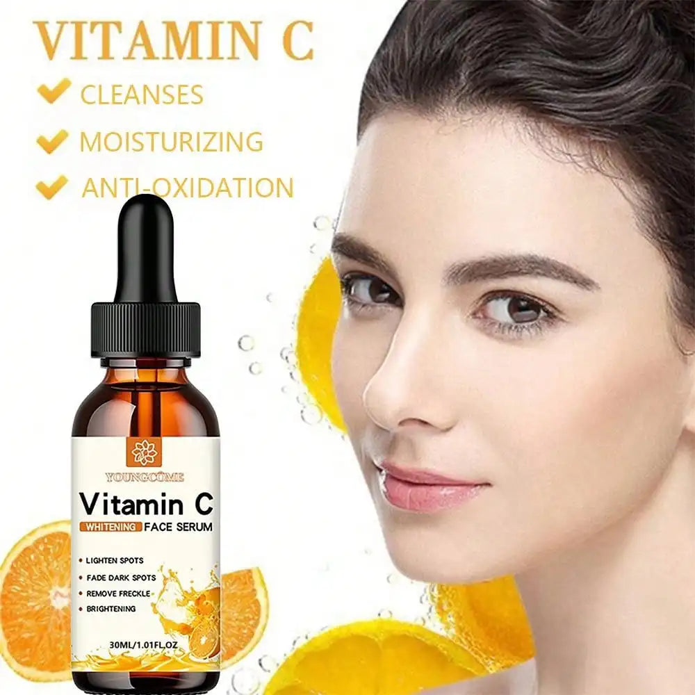Vitamin C Facial Essence - Anti-Aging Serum with Hyaluronic Acid