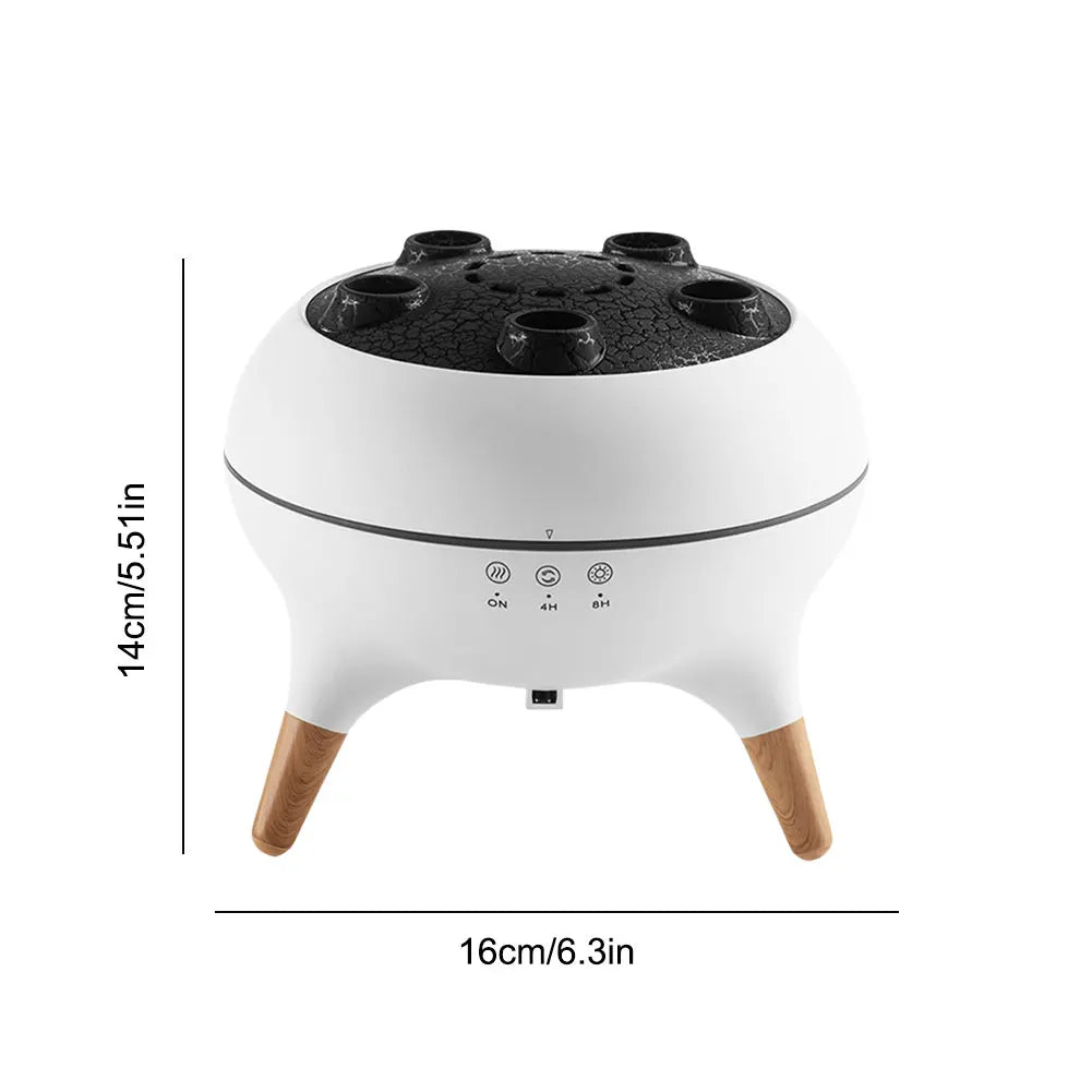 Dynamic Jellyfish Air Humidifier Remote Control Desktop Air Humidifier 7 Colorful Simulation Mushroom Essential Oil Diffuser