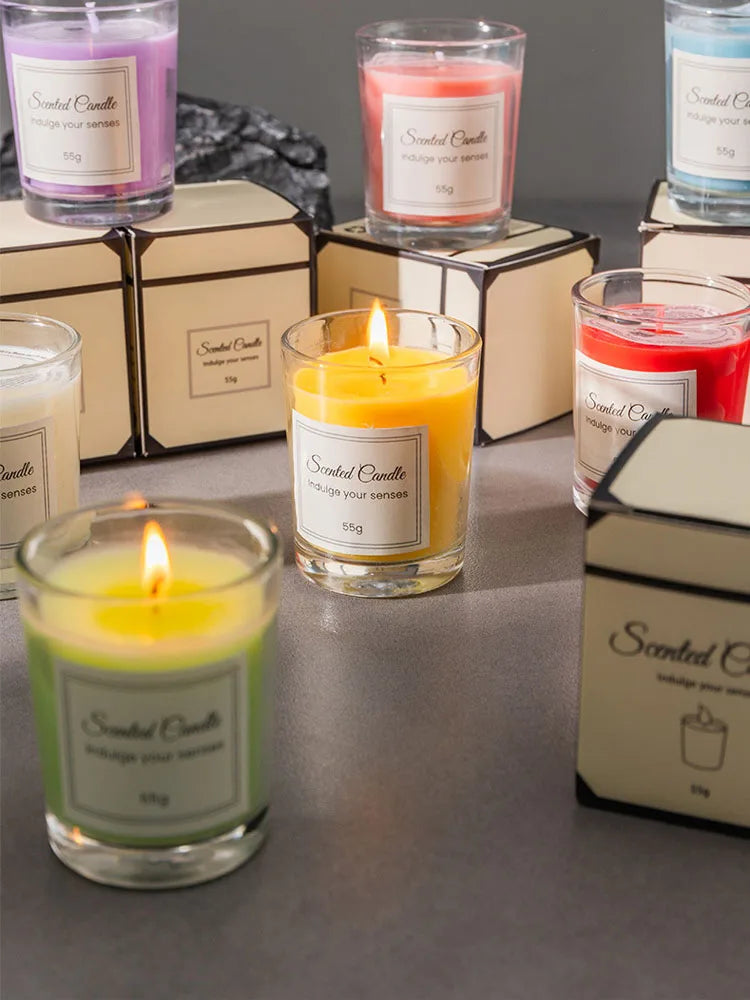 Premium Aromatherapy Candle Gift Set - Handmade Soy Wax
