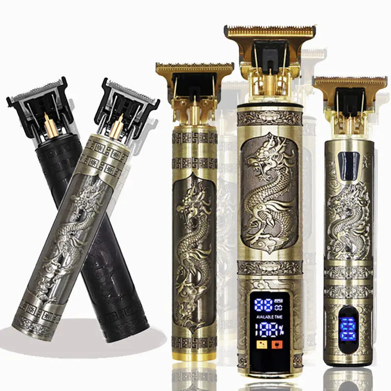 T9 Professional Cordless Hair Trimmer - Men's Electric Shaver